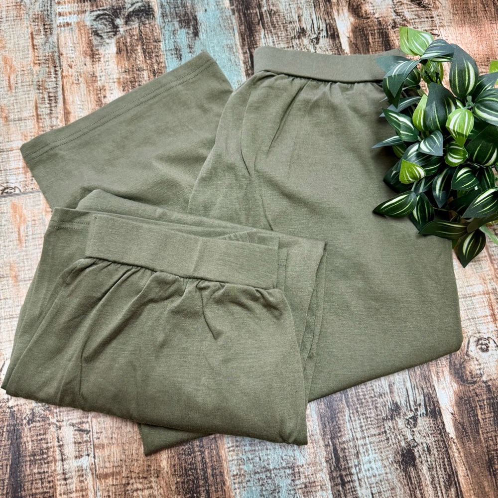 Women’s Flowy Capri Pants Bundle | Set of 2 | #R8